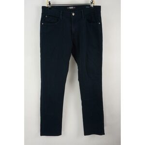 Agave Denim Pragmatist Classic Straight Mens 35 x 34 Dark Blue Stretch Jeans